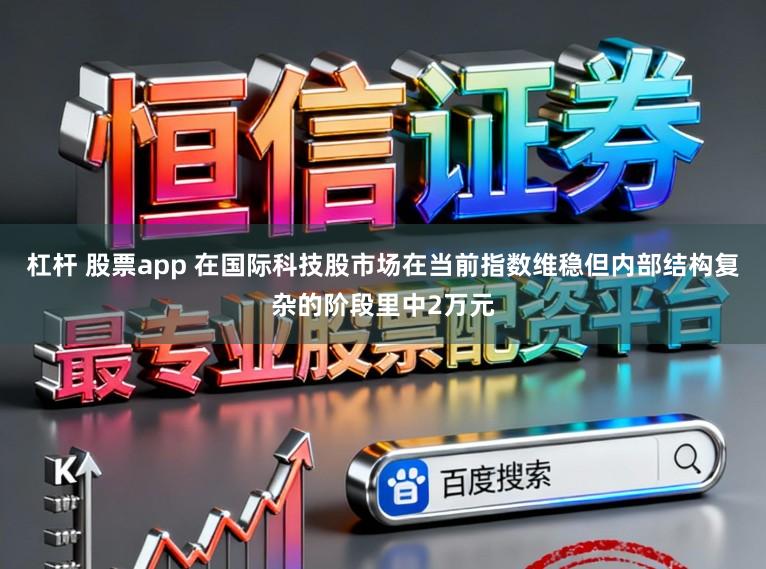 杠杆 股票app 在国际科技股市场在当前指数维稳但内部结构复杂的阶段里中2万元