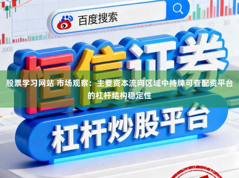 股票学习网站 市场观察：主要资本流向区域中持牌可查配资平台的杠杆结构稳定性