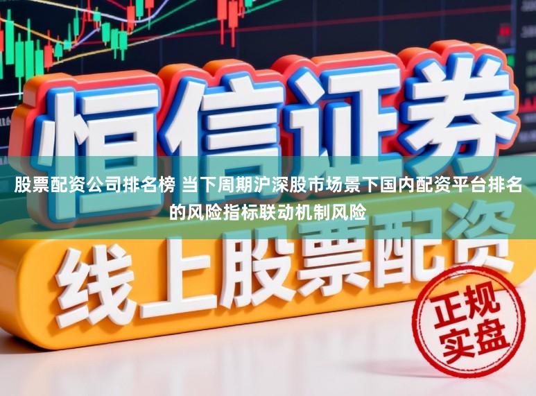 股票配资公司排名榜 当下周期沪深股市场景下国内配资平台排名的风险指标联动机制风险