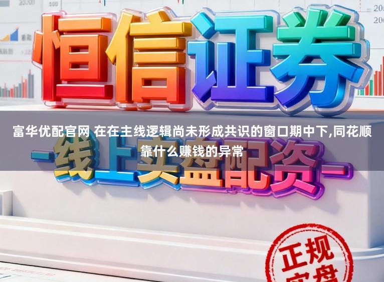 富华优配官网 在在主线逻辑尚未形成共识的窗口期中下,同花顺靠什么赚钱的异常