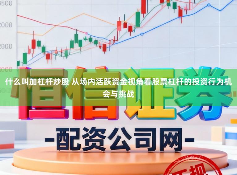 什么叫加杠杆炒股 从场内活跃资金视角看股票杠杆的投资行为机会与挑战