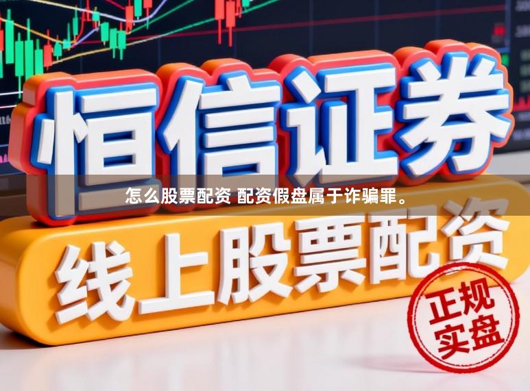 怎么股票配资 配资假盘属于诈骗罪。