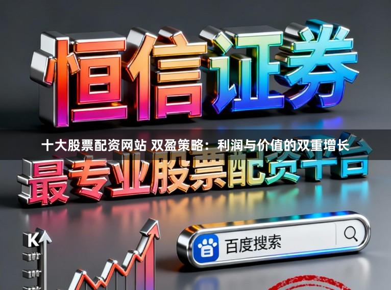 十大股票配资网站 双盈策略：利润与价值的双重增长